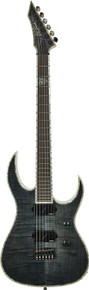 BC Rich Extreme Series Shredzilla Exotic Electric Guitar in Transparent Black - Image 2