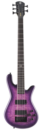 Spector NS Pulse II 5-String Bass Guitar in Ultra Violet Matte - Image 3