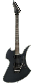 BC Rich Extreme Series Mockingbird Electric Guitar with Floyd Rose in Matte Black - Image 2