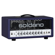 Soldano Super Lead Overdrive SLO-30 30W Amp Head with Custom Purple Tolex - Image 2