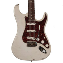 Hansen Guitars S-Style Electric Guitar in Polaris White (25323) - Image 3