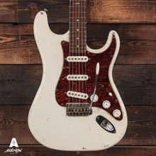 Hansen Guitars S-Style Electric Guitar in Polaris White - Image 2