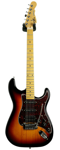 G&L Tribute Legacy HSS Electric Guitar in 3-Tone Sunburst - Image 3