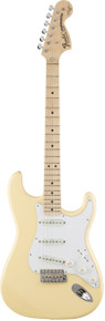 Fender Made in Japan Yngwie Malmsteen Signature Stratocaster Electric Guitar in Vintage White - Image 2