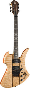 BC Rich USA Handcrafted Mockingbird SL Custom Electric Guitar in Natural - Image 2