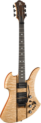 BC Rich USA Handcrafted Mockingbird SL Custom Electric Guitar in Natural - Image 3
