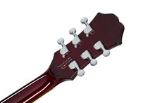 Epiphone Noel Gallagher Riviera Semi-Hollow Electric Guitar in Dark Wine Red - Image 2