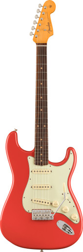 Fender American Vintage II 1961 Stratocaster Electric Guitar in Fiesta Red - Image 3