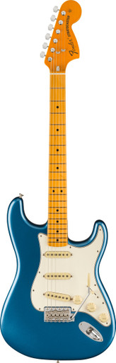 Fender American Vintage II 1973 Stratocaster Electric Guitar in Lake Placid Blue - Image 3