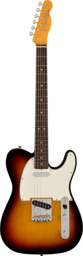 Fender American Vintage II 1963 Telecaster Electric Guitar in 3-Colour Sunburst - Image 3