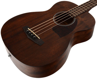 Ibanez PCBE12MH-OPN Electro Acoustic Bass Guitar- Open Pore Natural - Image 3