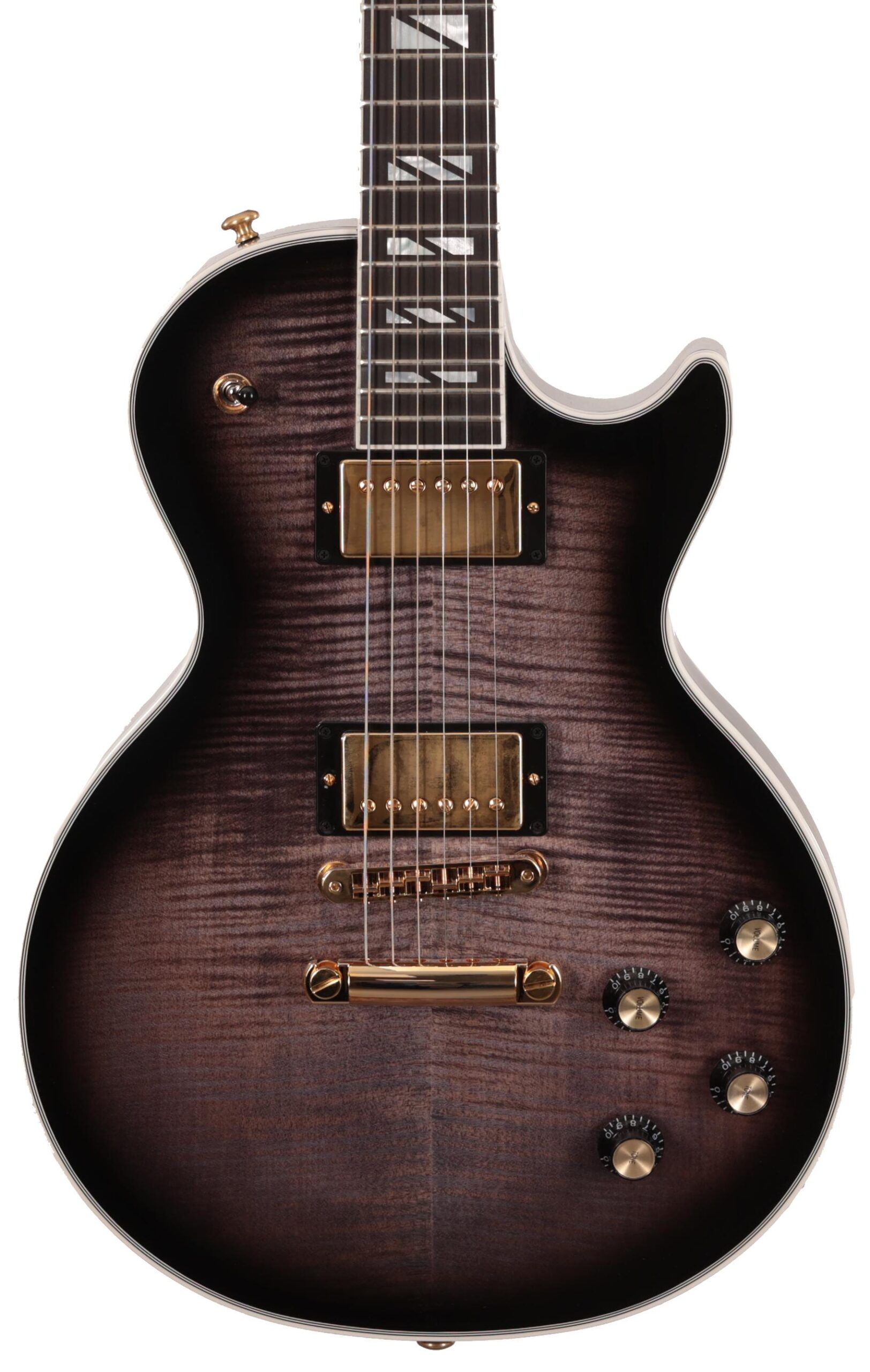 Gibson Les Paul Supreme Electric Guitar in Transparent Ebony Burst (42126) - Image 1
