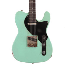 Hansen Guitars T-Style Electric Guitar in Surf Green Ultra Light Relic (51490) - Image 3