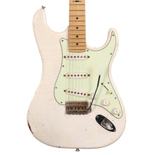 Hansen Guitars S-Style Electric Guitar in Alpine White, Ultra Light Relic (61175) - Image 3
