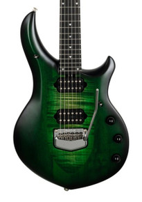 Music Man Majesty Electric Guitar in Gravity Green (29673) - Image 3