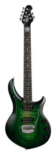 Music Man Majesty Electric Guitar in Gravity Green - Image 3