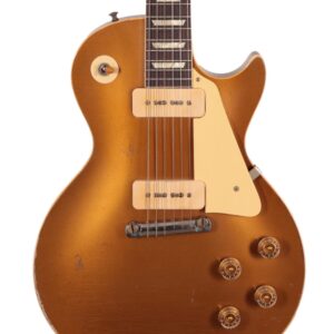 Gibson Custom Shop Murphy Lab 1954 Les Paul Goldtop Reissue Heavy Aged Electric Guitar in Double Gold (43179)
