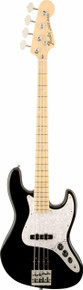 Fender American Geddy Lee Jazz Bass Guitar in Black - Image 2