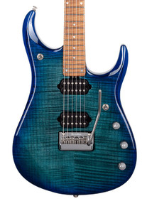 Music Man JP15 John Petrucci Signature Electric Guitar in Cerulean Paradise Flame (61434) - Image 3