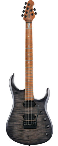 Music Man JP15 John Petrucci Signature Electric Guitar in Trans Black Burst - Image 3
