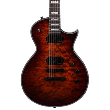 ESP E-II Eclipse Electric Guitar in Tiger Eye Sunburst (20528) - Image 3