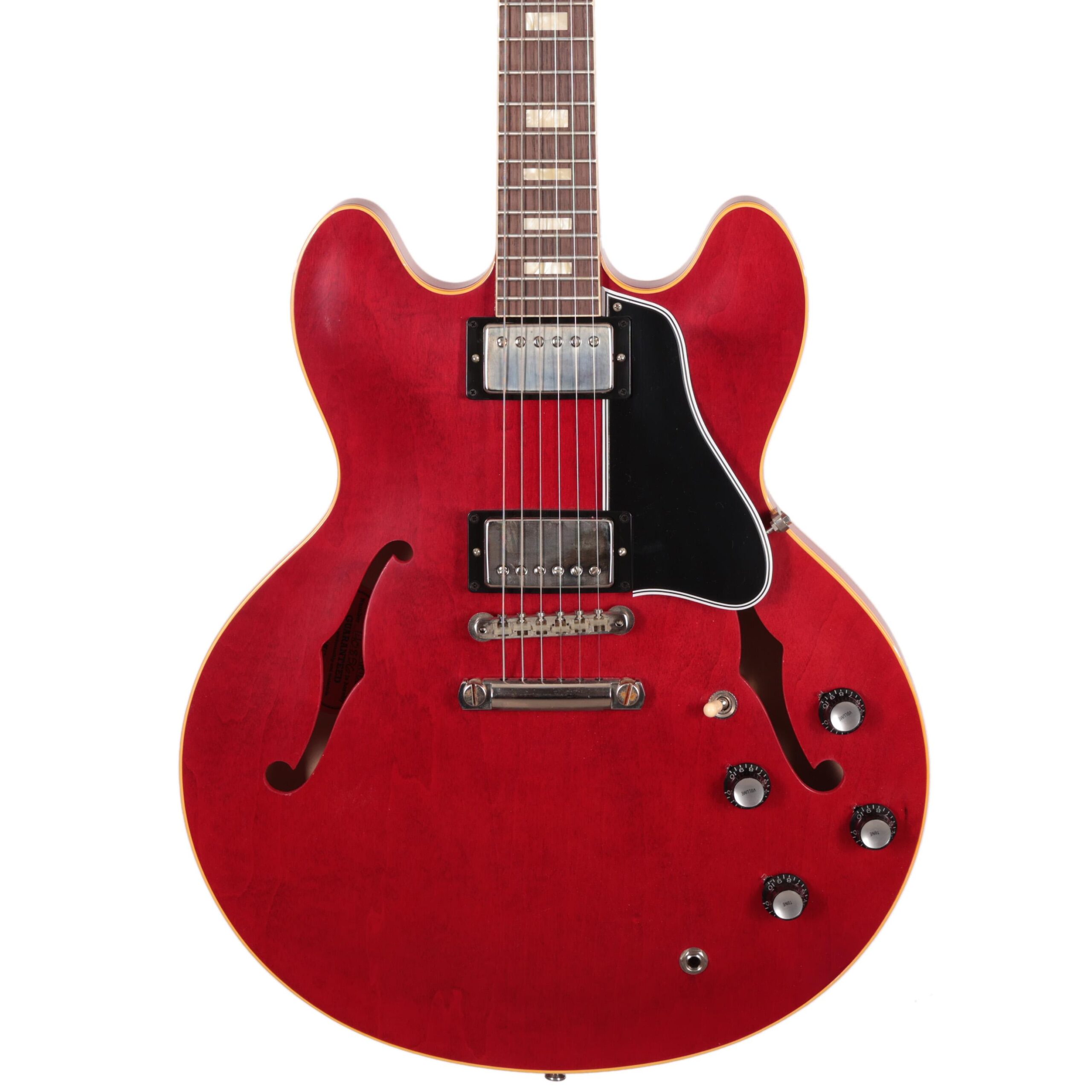 Gibson Custom Shop Murphy Lab 1964 ES-335 Reissue Ultra Light Aged Electric Guitar in Sixties Cherry (45873)