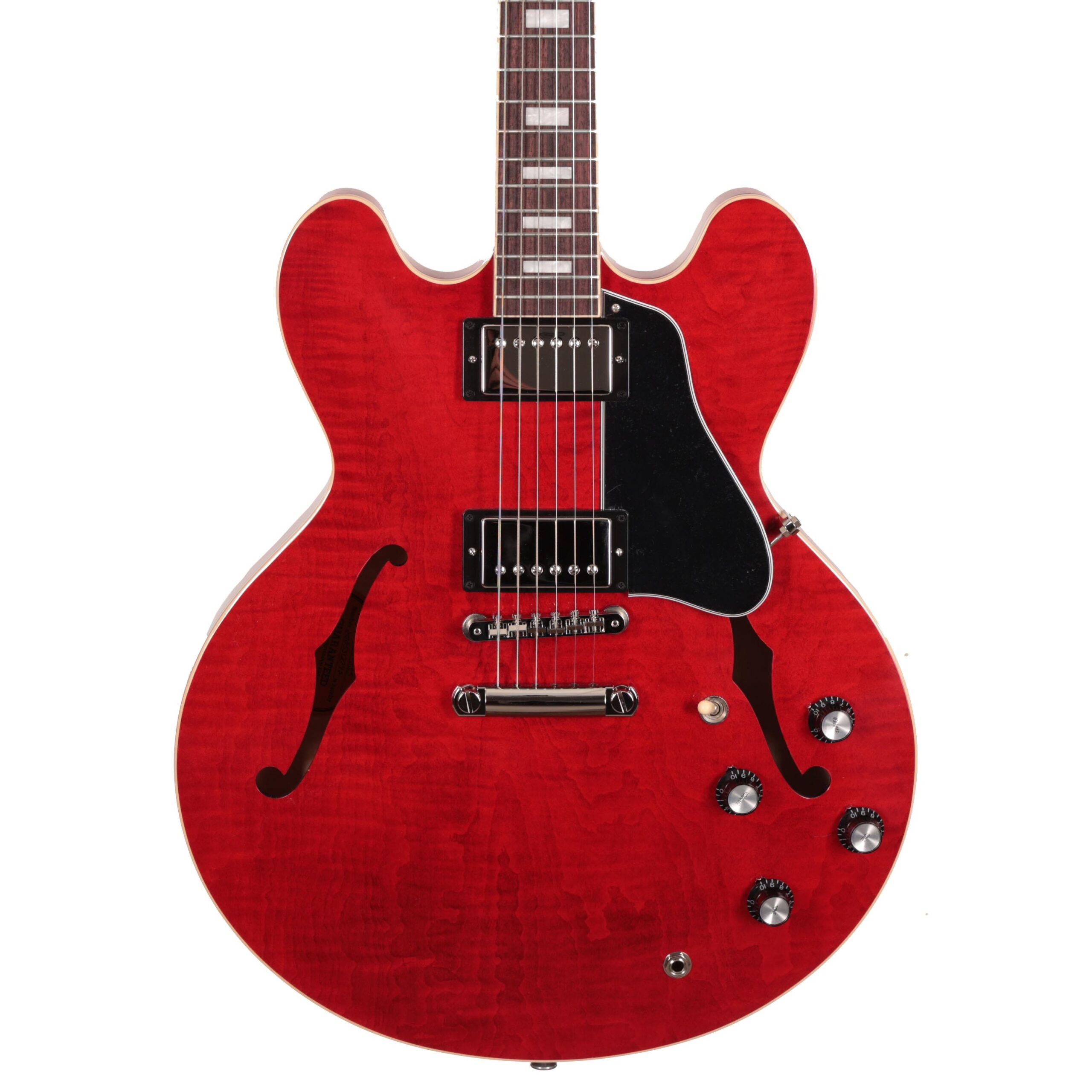 Gibson ES-335 Figured Semi Hollow Electric Guitar in Sixties Cherry (46747)