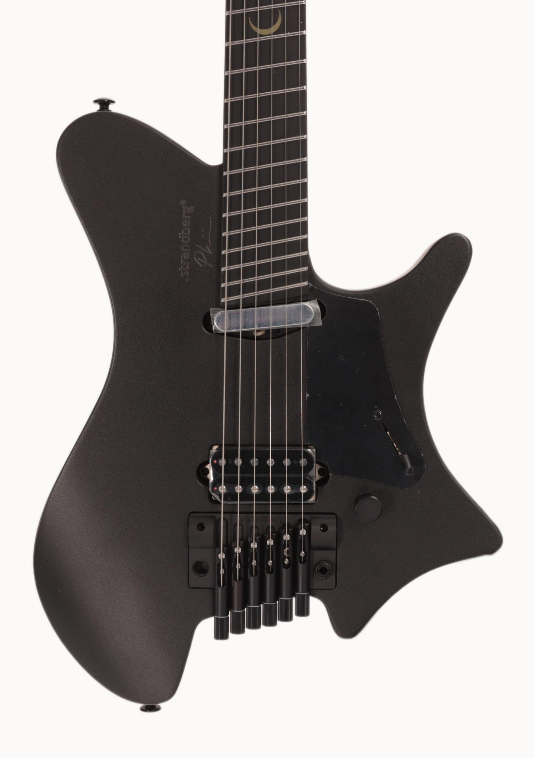 Strandberg Salen 6 Tremolo Plini Edition Electric Guitar in Black (47621) - Image 1