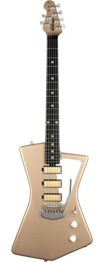 Music Man St. Vincent Goldie Signature Electric Guitar in Cashmere - Image 3
