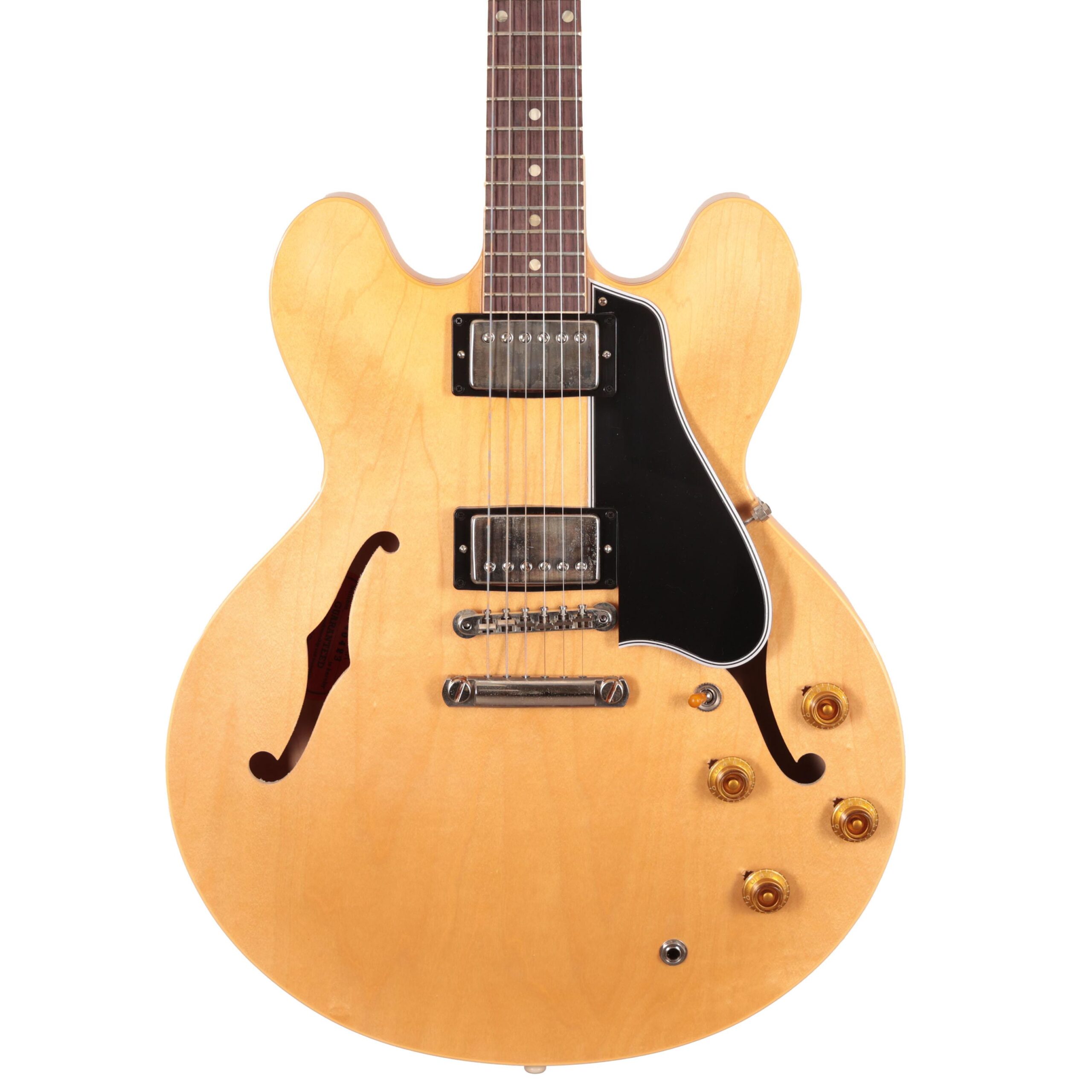 Gibson Custom Shop 1959 ES-335 Reissue VOS Semi Hollow Electric Guitar in Vintage Natural (51007)