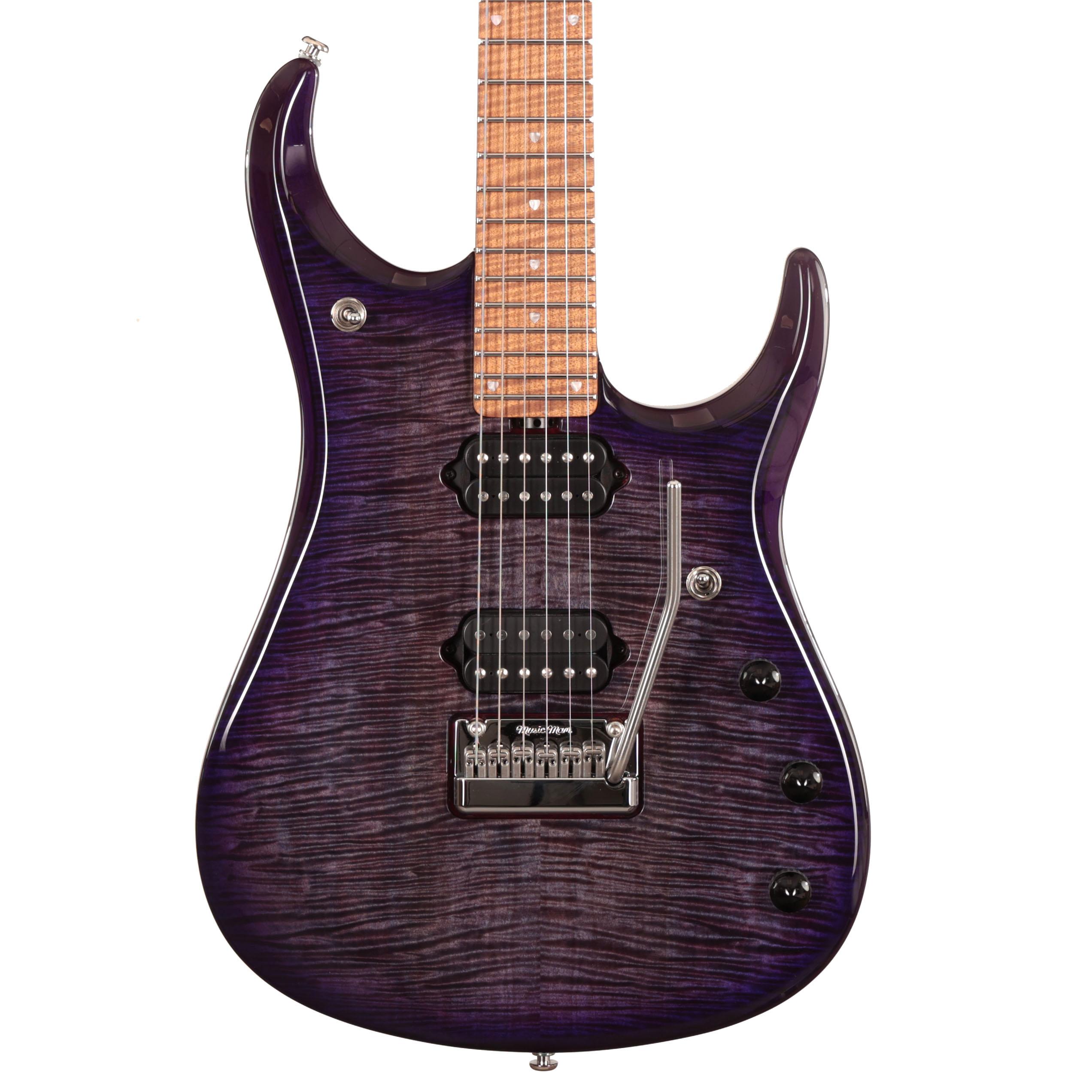 Music Man JP15 John Petrucci Signature Electric Guitar in Purple Nebula Flame Top (51423)