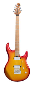 Music Man Luke 4 HH Electric Guitar in Fireball - Image 2