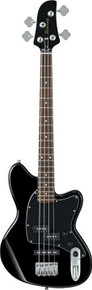 Ibanez TMB30-BK 30" Short Scale Bass Guitar in Black - Image 2