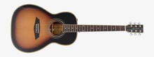 Sire Larry Carlton A4 Parlour Electro Acoustic Guitar in Vintage Sunburst - Image 2