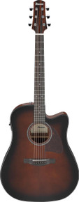 Ibanez AAD51CE-DVS Electro Acoustic Guitar in Dark Violin Sunburst High Gloss - Image 2