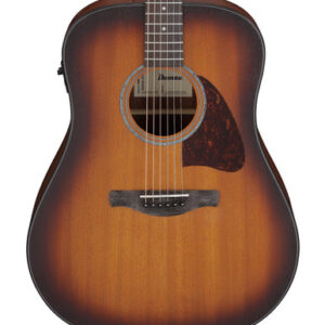 Ibanez AAD54E-OMH Electro Acoustic Guitar in Open Pore Mahogany Sunburst