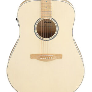 Ibanez AAD77M1E-OAW Electro Acoustic Guitar in Open Pore Antique White