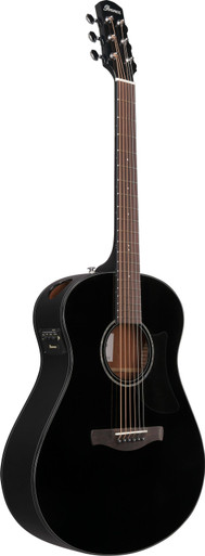 Ibanez AAM100E-BK Acoustic Guitar in Black High Gloss - Image 3