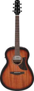 Ibanez AAM140E-MHS Mahogany Acoustic Guitar in Sunburst High Gloss - Image 2