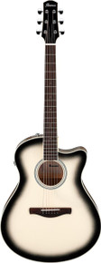Ibanez AAM370M1CE-TPA Advanced Auditorium Electro Acoustic in Transparent Panda - Image 2