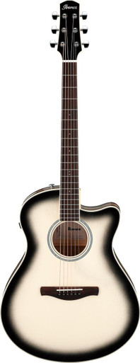 Ibanez AAM370M1CE-TPA Advanced Auditorium Electro Acoustic in Transparent Panda - Image 3