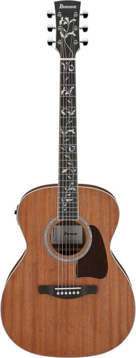 Ibanez AC390MHE-OPN Artwood Electro Acoustic Guitar in Open Pore Natural - Image 3