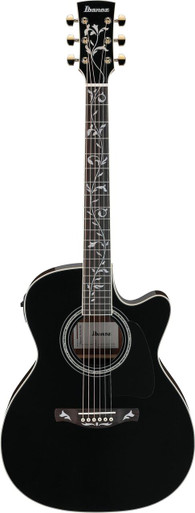 Ibanez AC391RCE-BKH AC Series Grand Concert Electro Acoustic with Black Top - Image 3