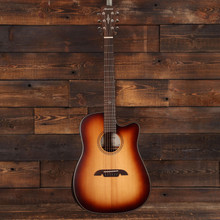 Alvarez Performer AD60CE Dreadnought Electro Acoustic in Shadowburst - Image 2