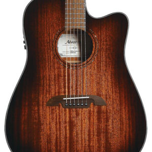 Alvarez Artist AD66CE Dreadnought Electro Acoustic in Shadowburst with Cutaway