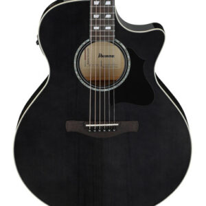 Ibanez AE170-TBK Electro-Acoustic Guitar in Transparent Black High Gloss