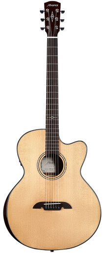 Alvarez Artist Elite AEBT70CE Baritone Acoustic Guitar in Natural - Image 3