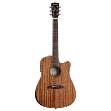 Alvarez Artist Elite AED66CE Dreadnought Acoustic Guitar in Natural with Armrest - Image 2