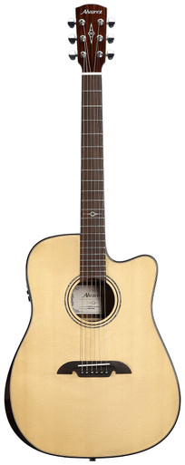 Alvarez Artist Elite AED90CE Electro Acoustic Guitar in Natural - Image 3