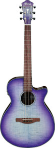 Ibanez AEG70-PIH Electro Acoustic Guitar in Purple Iris Burst High Gloss - Image 2